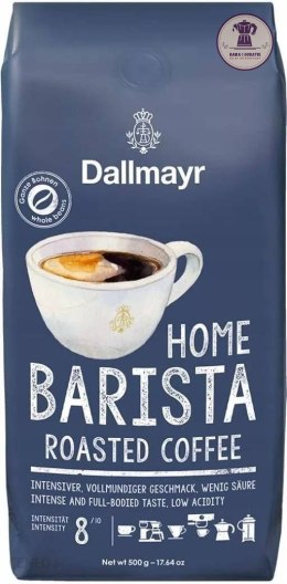 Kawa Ziarnista Home Barista Roasted Coffee 500 g - Dallmayr