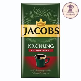 Kawa Mielona Bezkofeinowa Kronung 500 g - Jacobs