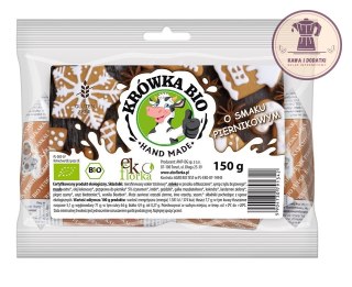 KRÓWKI ŚWIĄTECZNE O SMAKU PIERNIKOWYM BEZGLUTENOWE BIO 150 g - EKOFLORKA (PRODUKT SEZONOWY)