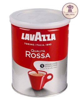 Kawa Mielona Qualita Rossa Puszka 250 g - Lavazza