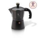 Kawiarka Espresso 150 ml 3 filiżanki Black Rose - Berlinger Haus