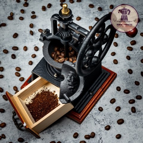 Młynek do kawy ręczny żeliwny - KiNGHOFF KH-1205