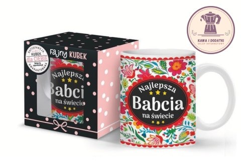 Kubek ceramiczny 300 ml - Najlepsza Babcia na świecie