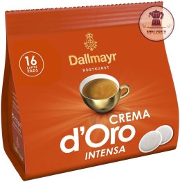 Kawa w Padach / Saszetkach Crema d'Oro Intensa 16 szt. - Dallmayr