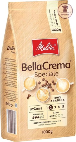 Kawa Ziarnista Bella Crema Speciale 1 kg - Melitta