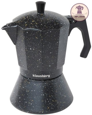 Kawiarka Espresso Indukcja 450 ml 9 filiżanek Black Rose - Berlinger Haus