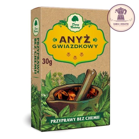 ANYŻ GWIAZDKOWY 30 g - DARY NATURY