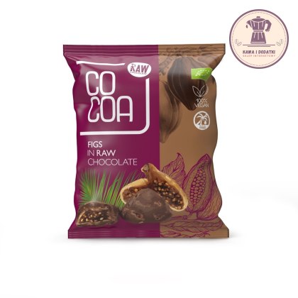 FIGI W SUROWEJ CZEKOLADZIE BIO 70 g - COCOA