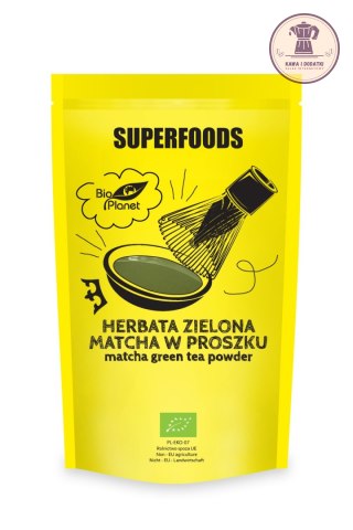 HERBATA ZIELONA MATCHA BIO 100 g - BIO PLANET