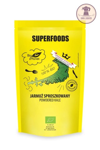 JARMUŻ SPROSZKOWANY BIO 125 g - BIO PLANET