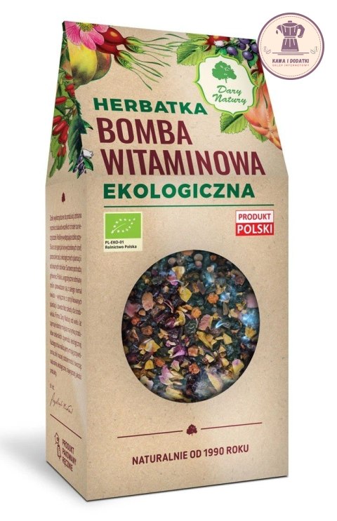 HERBATKA BOMBA WITAMINOWA BIO 200 g - DARY NATURY