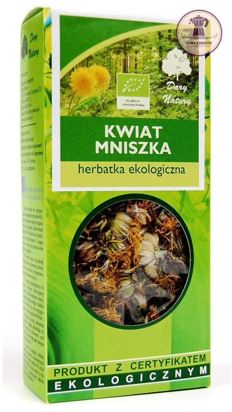 HERBATKA KWIAT MNISZKA BIO 25 g - DARY NATURY