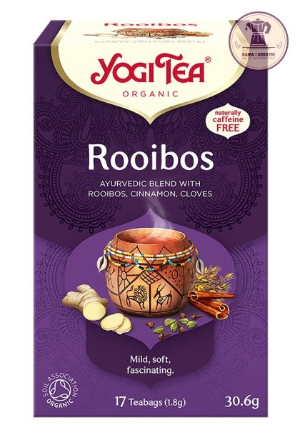 HERBATKA ROOIBOS Z CYNAMONEM I GOŹDZIKAMI BIO (17 x 1,8 g) 30,6 g - YOGI TEA