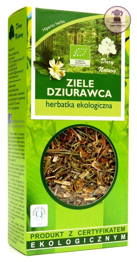 HERBATKA ZIELE DZIURAWCA BIO 50 g - DARY NATURY