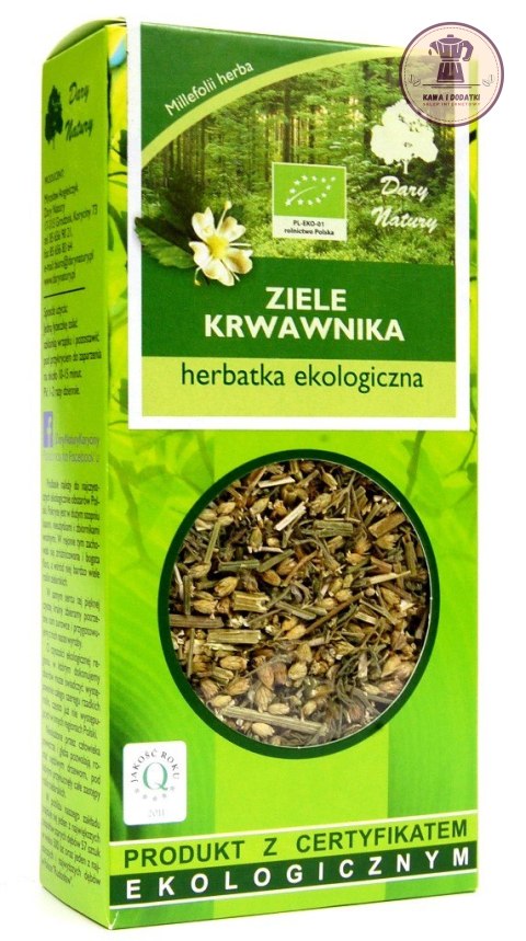 HERBATKA ZIELE KRWAWNIKA BIO 50 g - DARY NATURY