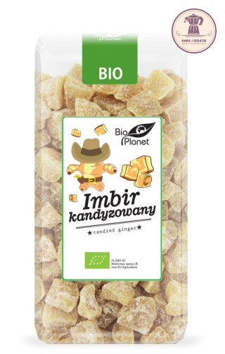 IMBIR KANDYZOWANY BIO 400 g - BIO PLANET