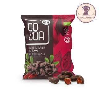 JAGODY GOJI W SUROWEJ CZEKOLADZIE BIO 70 g - COCOA