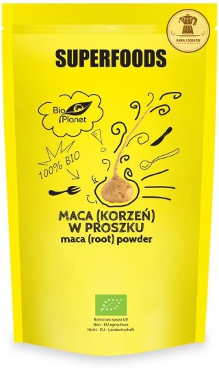 MACA SPROSZKOWANA BIO 150 g - BIO PLANET