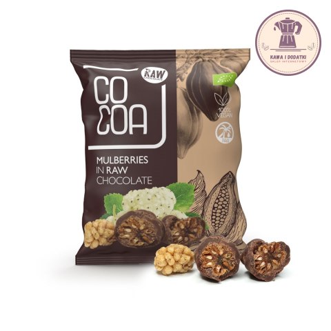 MORWA TURECKA W SUROWEJ CZEKOLADZIE BIO 70 g - COCOA