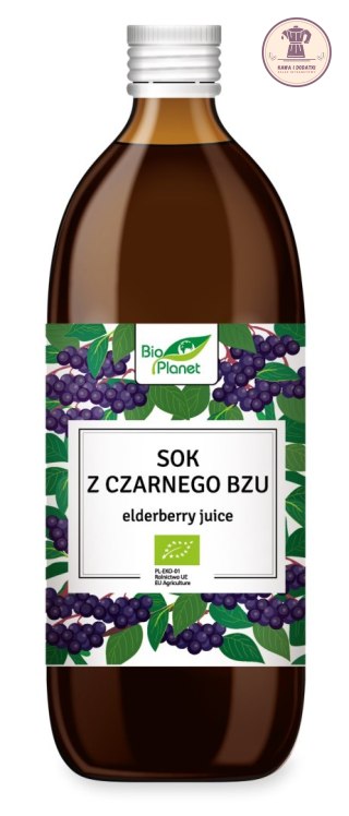 SOK Z CZARNEGO BZU NFC BIO 500 ml - BIO PLANET