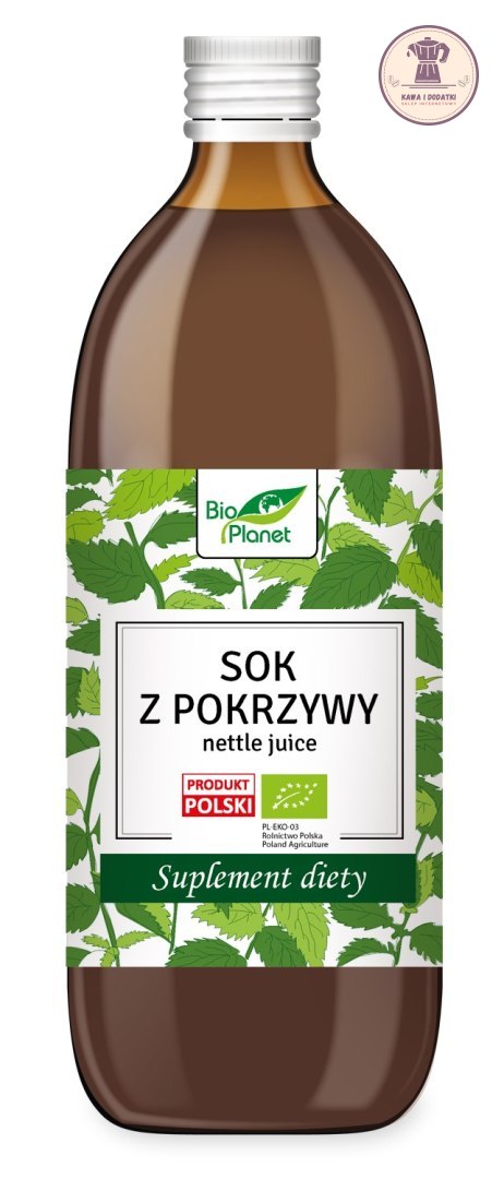 SOK Z POKRZYWY BIO 500 ml - BIO PLANET