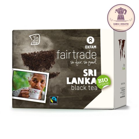 HERBATA CZARNA EKSPRESOWA FAIR TRADE BIO (20 x 1,8 g) 36 g - OXFAM