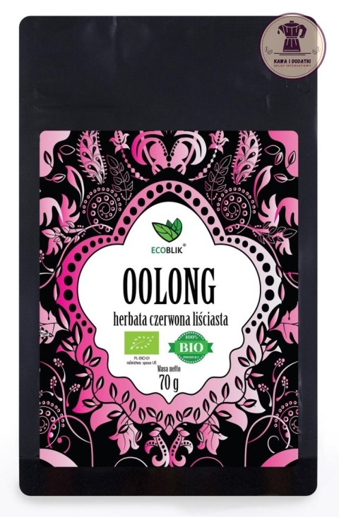 HERBATA CZERWONA OOLONG BIO 70 g - ECOBLIK