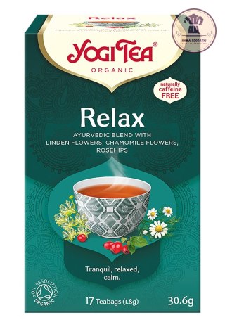 HERBATKA RELAX BIO (17 x 1,8 g) 30,6 g - YOGI TEA