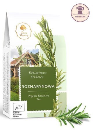 HERBATKA ROZMARYNOWA BIO 80 g - DARY NATURY