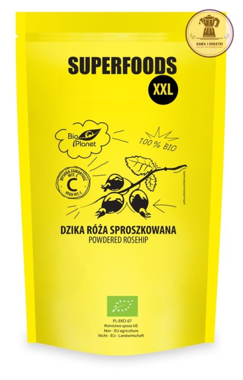 DZIKA RÓŻA SPROSZKOWANA BIO 500 g - BIO PLANET