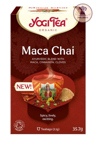 HERBATKA MACA CHAI BIO (17 x 2,1 g) 35,7 g - YOGI TEA