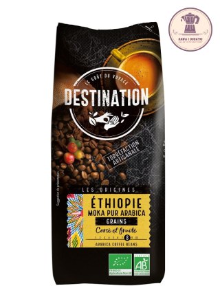 KAWA ZIARNISTA ARABICA 100 % ETIOPIA FAIR FOR LIFE BIO 1 kg - DESTINATION