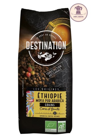 KAWA ZIARNISTA ARABICA 100 % ETIOPIA FAIR FOR LIFE BIO 500 g - DESTINATION