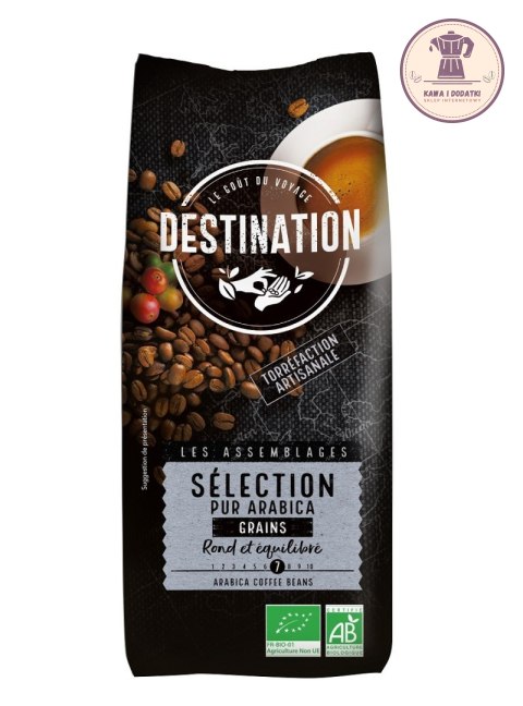 KAWA ZIARNISTA ARABICA 100 % SELECTION BIO 1 kg - DESTINATION