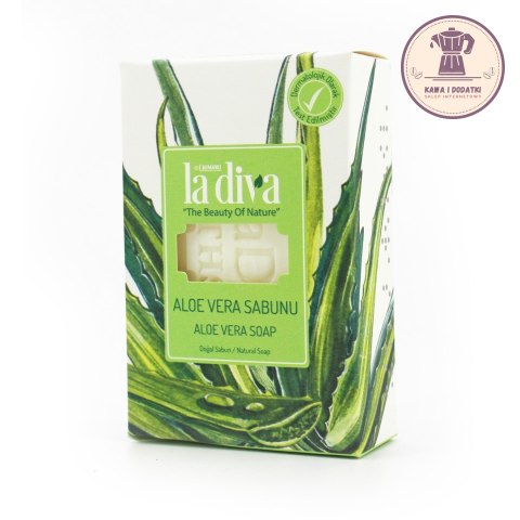 MYDŁO W KOSTCE ALOES 100 g - LA DIVA