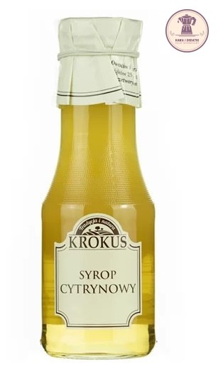 SYROP DO HERBATY CYTRYNOWY BEZGLUTENOWY 355 g (280 ml) - KROKUS