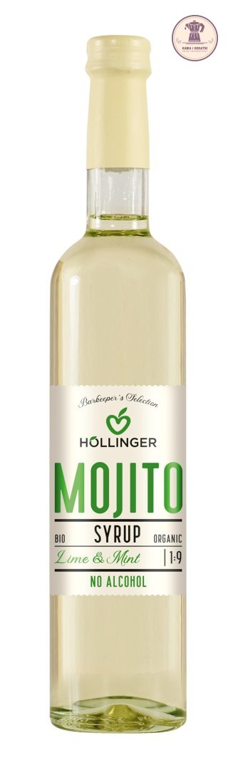 SYROP DO DRINKÓW I KOKTAJLI MOJITO BIO 500 ml - HOLLINGER