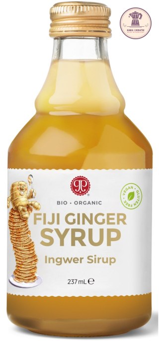 SYROP IMBIROWY DO HERBATY BIO 237 ml - GINGER PEOPLE