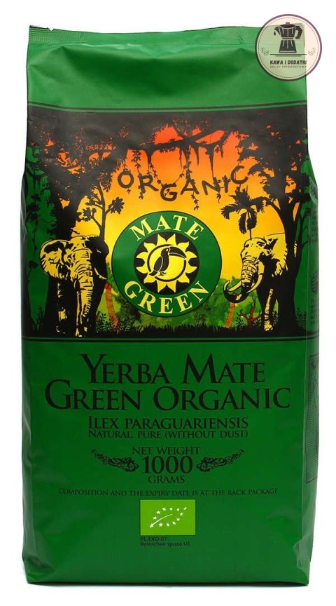 YERBA MATE GREEN BIO 1 kg - ORGANIC MATE GREEN