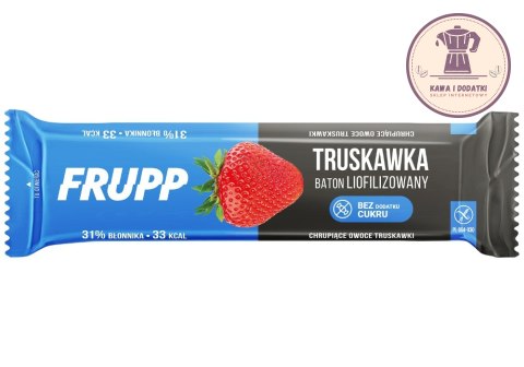 BATON LIOFILIZOWANY TRUSKAWKOWY BEZGLUTENOWY 10 g - CELIKO (FRUPP)