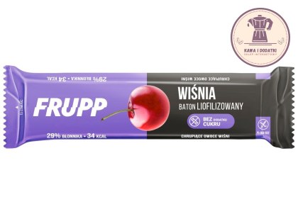 BATON LIOFILIZOWANY WIŚNIOWY BEZGLUTENOWY 10 g - CELIKO (FRUPP)