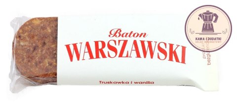 BATON TRUSKAWKOWY Z WANILIĄ BEZGLUTENOWY 50 g - BATON WARSZAWSKI