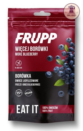 BORÓWKI LIOFILIZOWANE BEZGLUTENOWE 15 g - CELIKO (FRUPP)