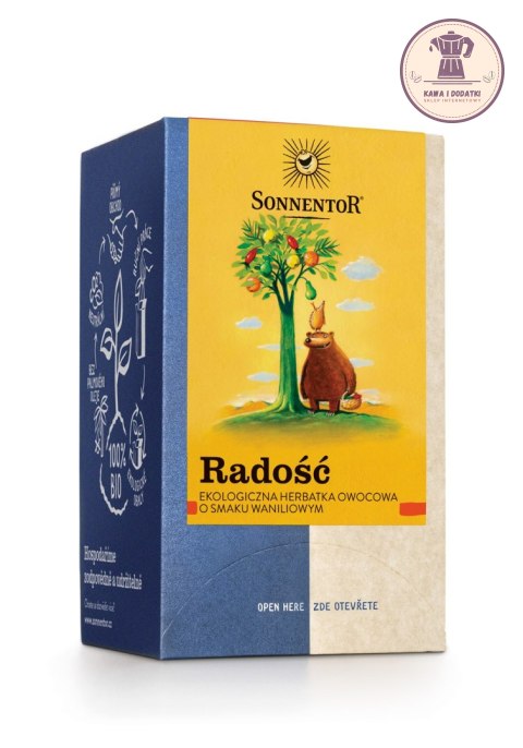 HERBATKA OWOCOWA RADOŚĆ (GOOD MOOD) BIO (18 x 2,5 g) 45 g - SONNENTOR