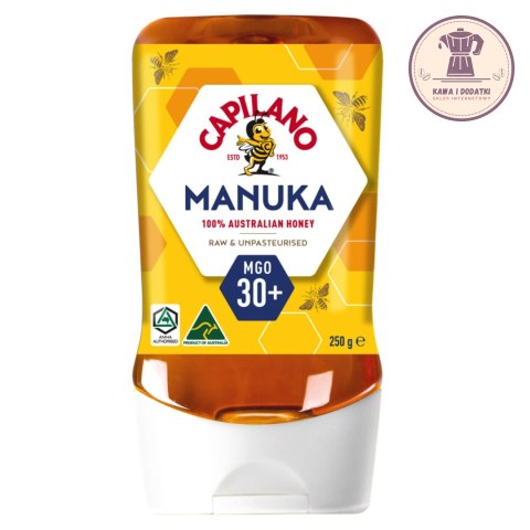 MIÓD AUSTRALIJSKI MANUKA MGO 30+ 250 g - CAPILANO HONEY