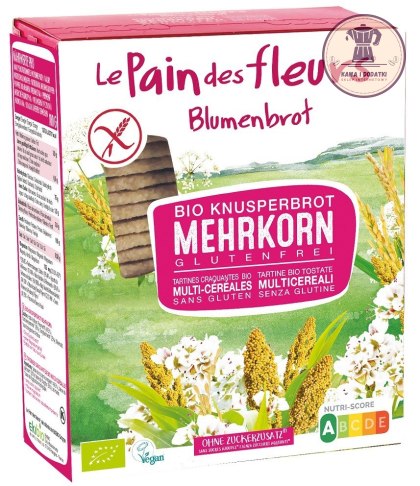 PIECZYWO CHRUPKIE WIELOZIARNISTE BEZGLUTENOWE BIO 150 g - LE PAIN DES FLEURS