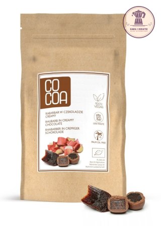 RABARBAR W CZEKOLADZIE CREAMY BIO 200 g - COCOA