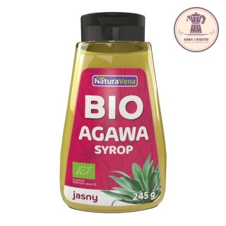 SYROP Z AGAWY JASNY BIO 245 g - NATURAVENA