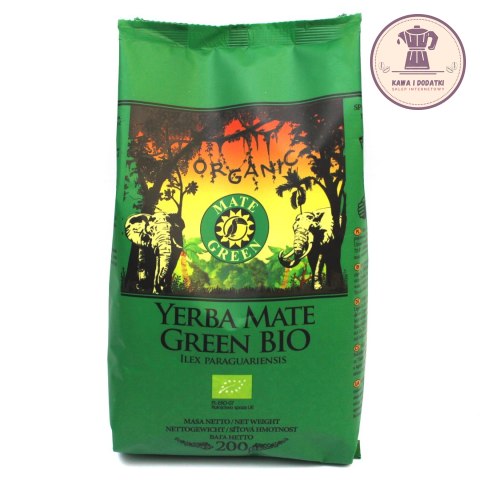 YERBA MATE GREEN BIO 200 g - ORGANIC MATE GREEN