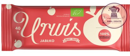 BATON BAKALIOWY Z JABŁKIEM "URWIS" BEZGLUTENOWY BIO 40 g - ZMIANY ZMIANY